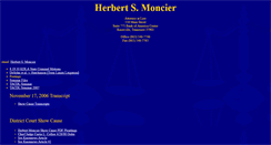 Desktop Screenshot of moncierlaw.com
