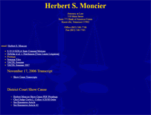 Tablet Screenshot of moncierlaw.com